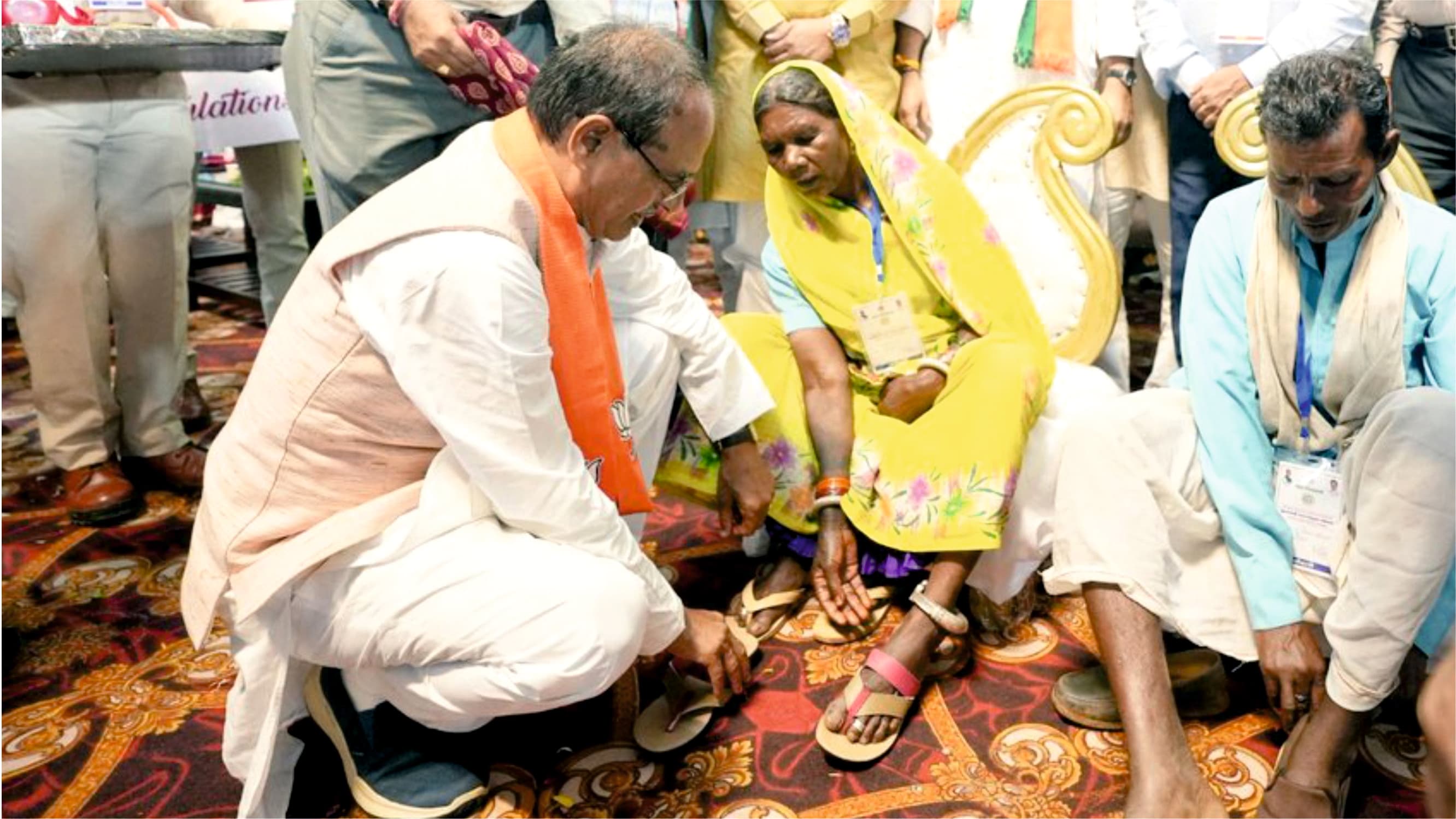 Shivraj Singh Chouhan - Mukhyamantri Charan Paduka Yojana